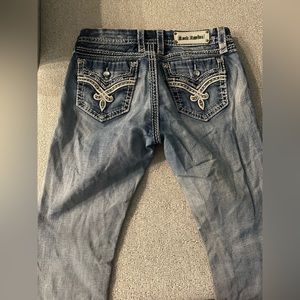 Low rise rock revival jeans